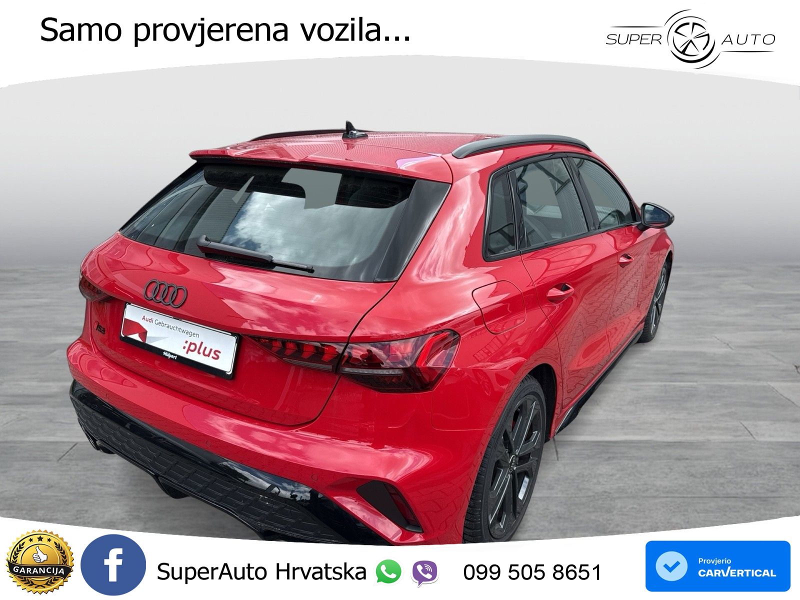 Audi S3 2.0 TFSI (333 KS) quattro S tronic LED+GR SJED+ACC
