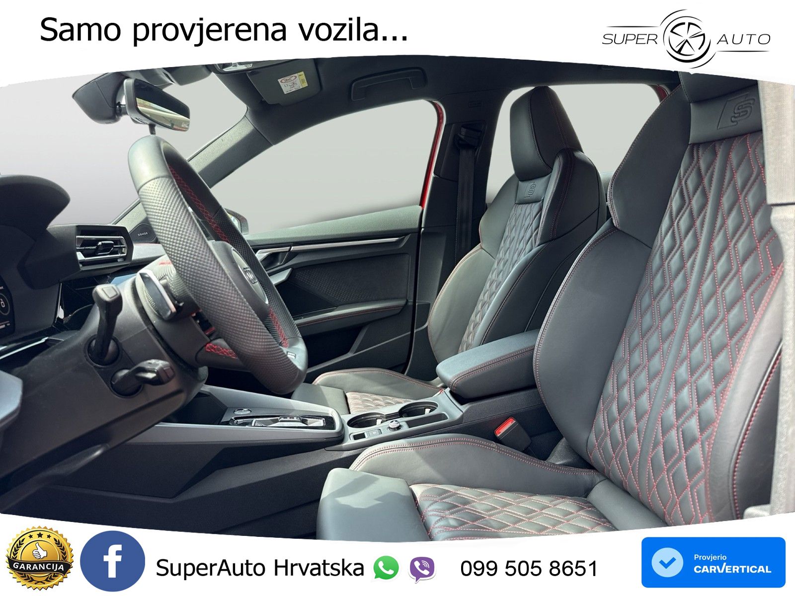 Audi S3 2.0 TFSI (333 KS) quattro S tronic LED+GR SJED+ACC