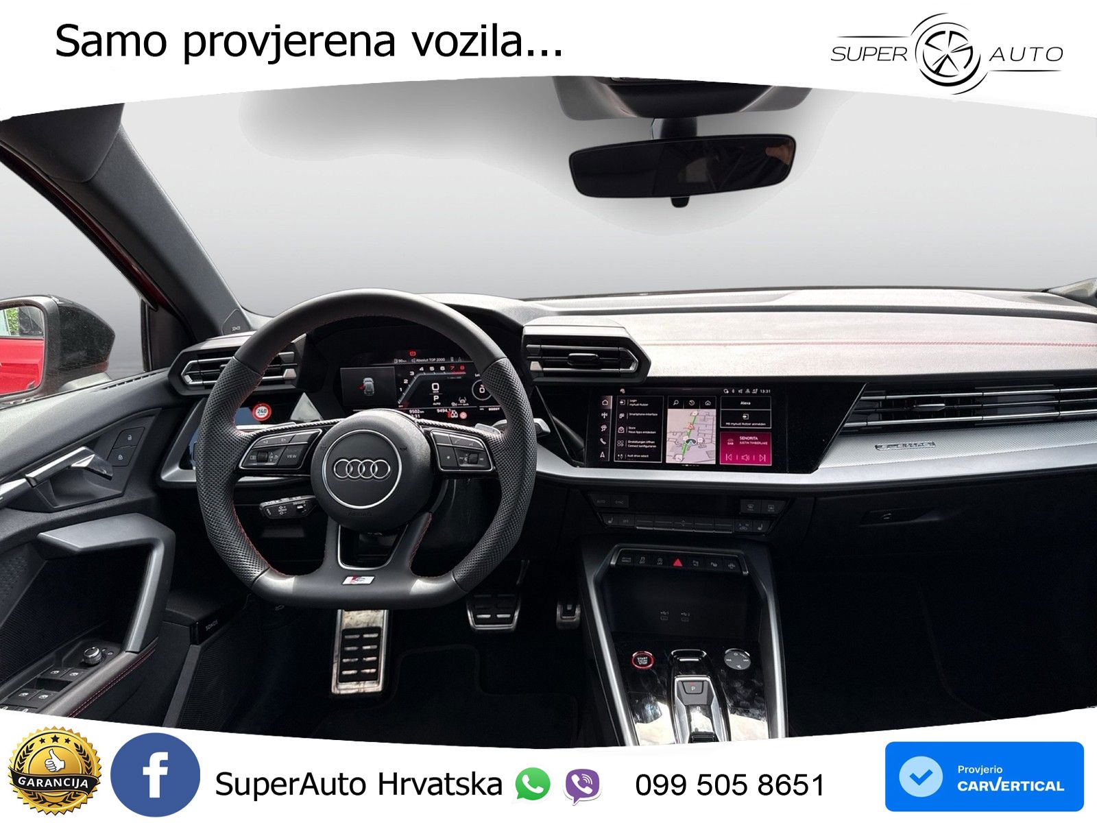 Audi S3 2.0 TFSI (333 KS) quattro S tronic LED+GR SJED+ACC