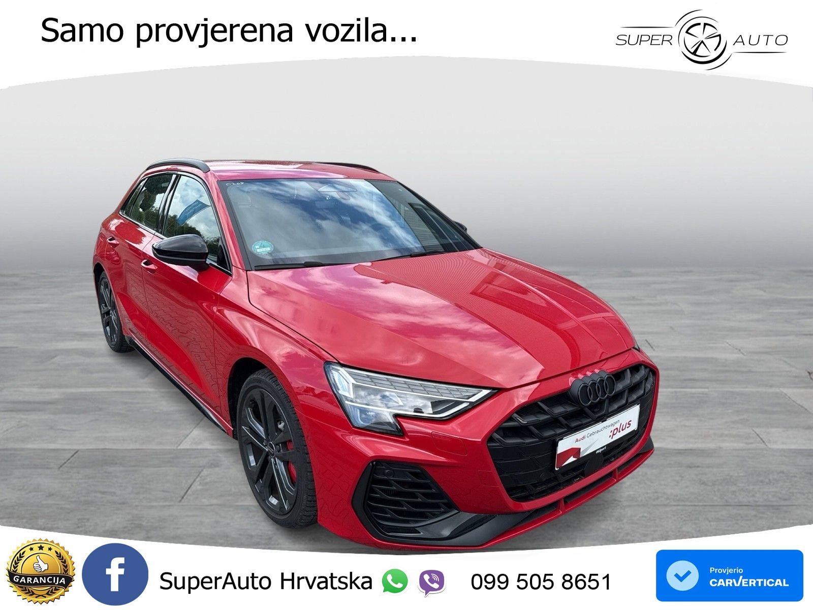 Audi S3 2.0 TFSI (333 KS) quattro S tronic LED+GR SJED+ACC