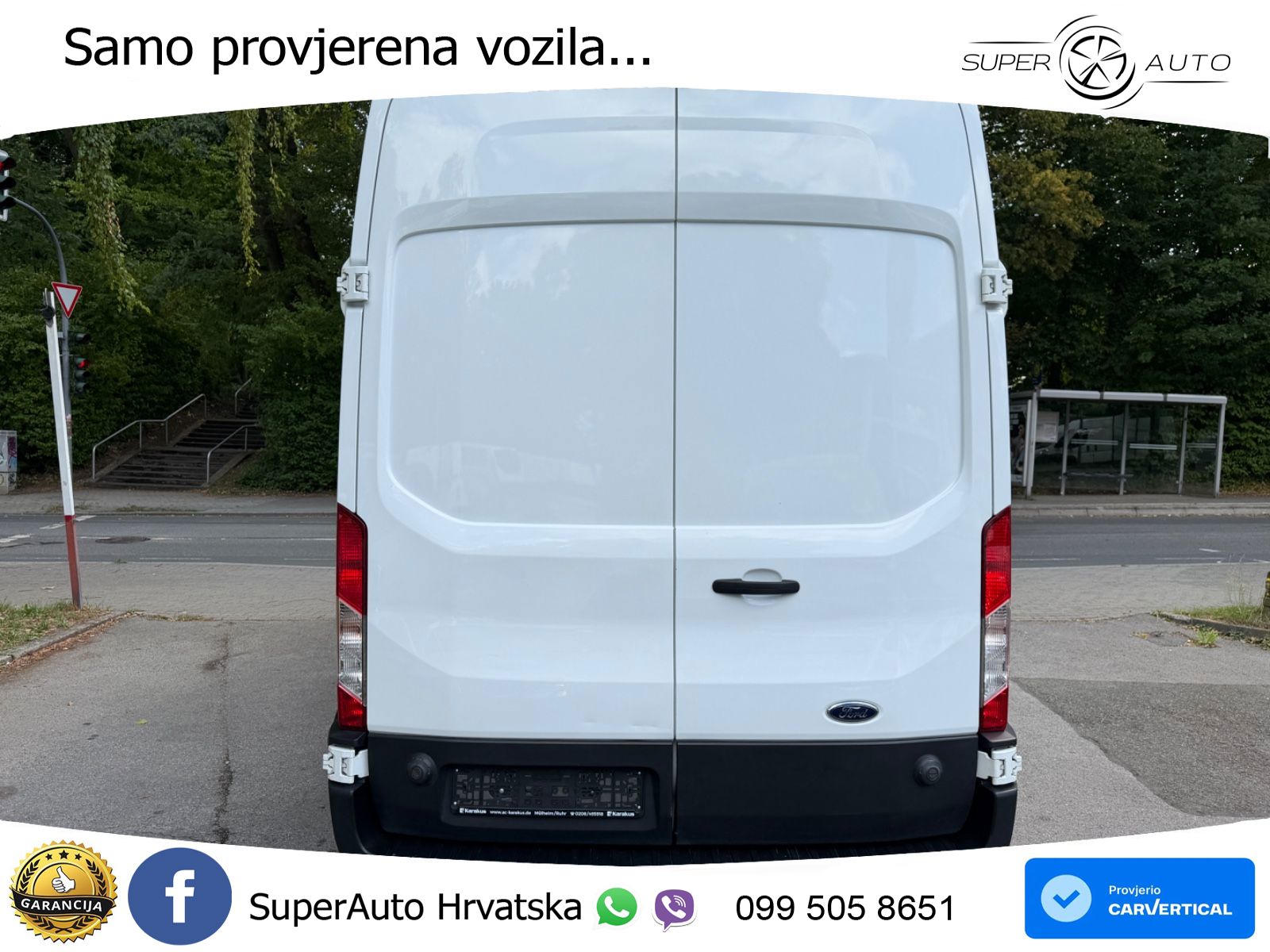Ford Transit Kasten 350 L4H3 Trend MAXI DOKA *KAMERA* 170 KS