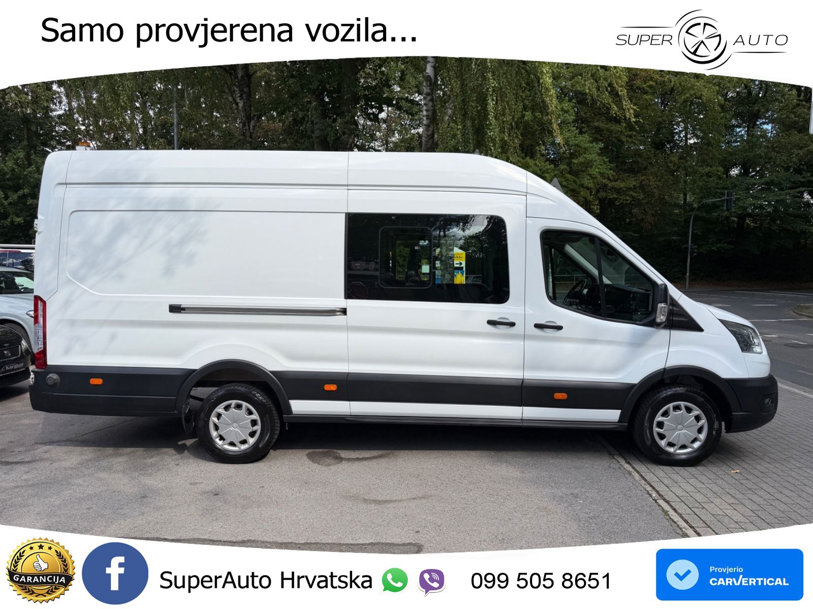 Ford Transit Kasten 350 L4H3 Trend MAXI DOKA *KAMERA* 170 KS