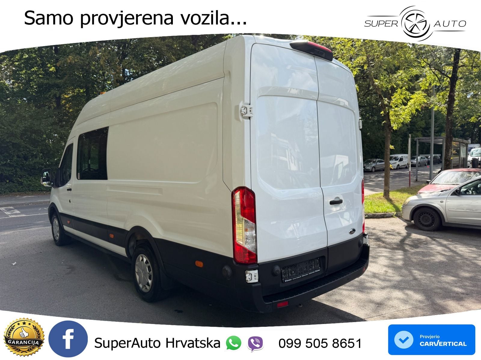 Ford Transit Kasten 350 L4H3 Trend MAXI DOKA *KAMERA* 170 KS