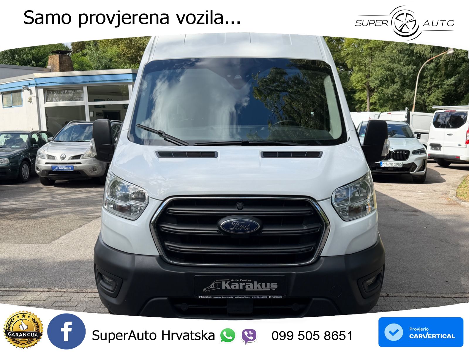 Ford Transit Kasten 350 L4H3 Trend MAXI DOKA *KAMERA* 170 KS