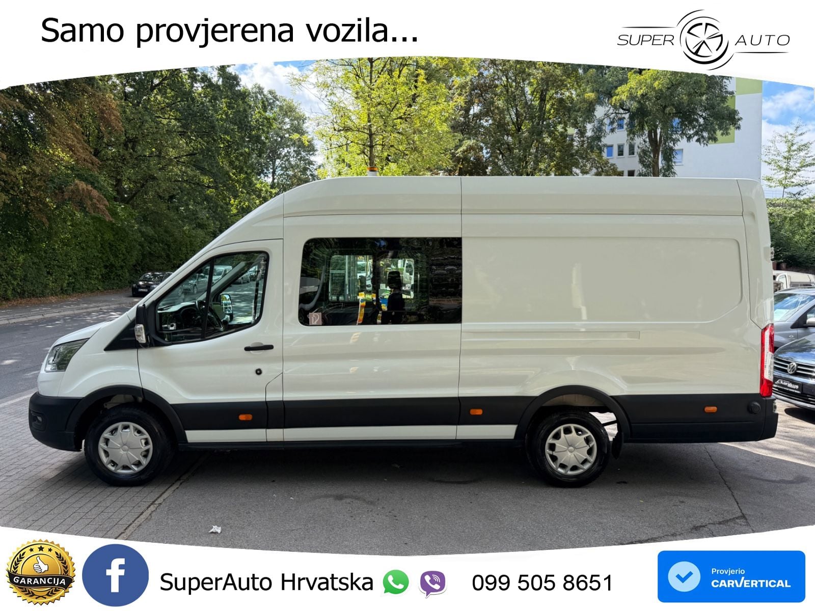 Ford Transit Kasten 350 L4H3 Trend MAXI DOKA *KAMERA* 170 KS