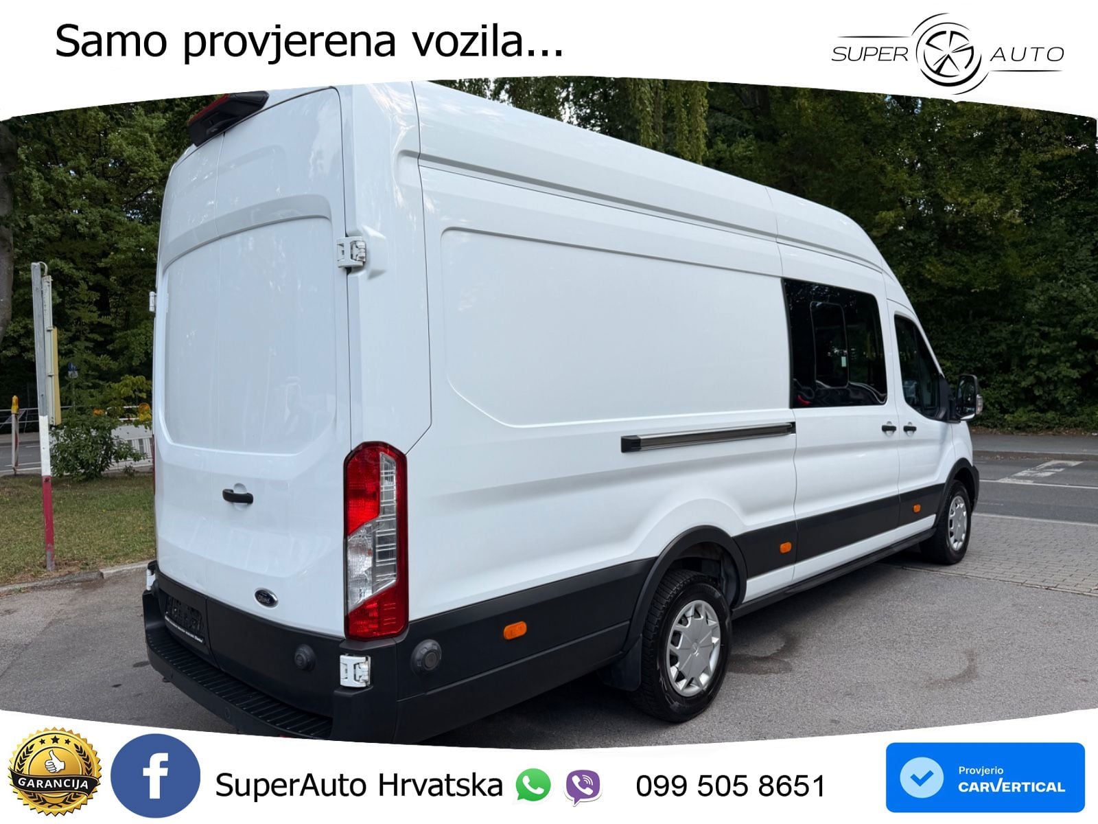 Ford Transit Kasten 350 L4H3 Trend MAXI DOKA *KAMERA* 170 KS