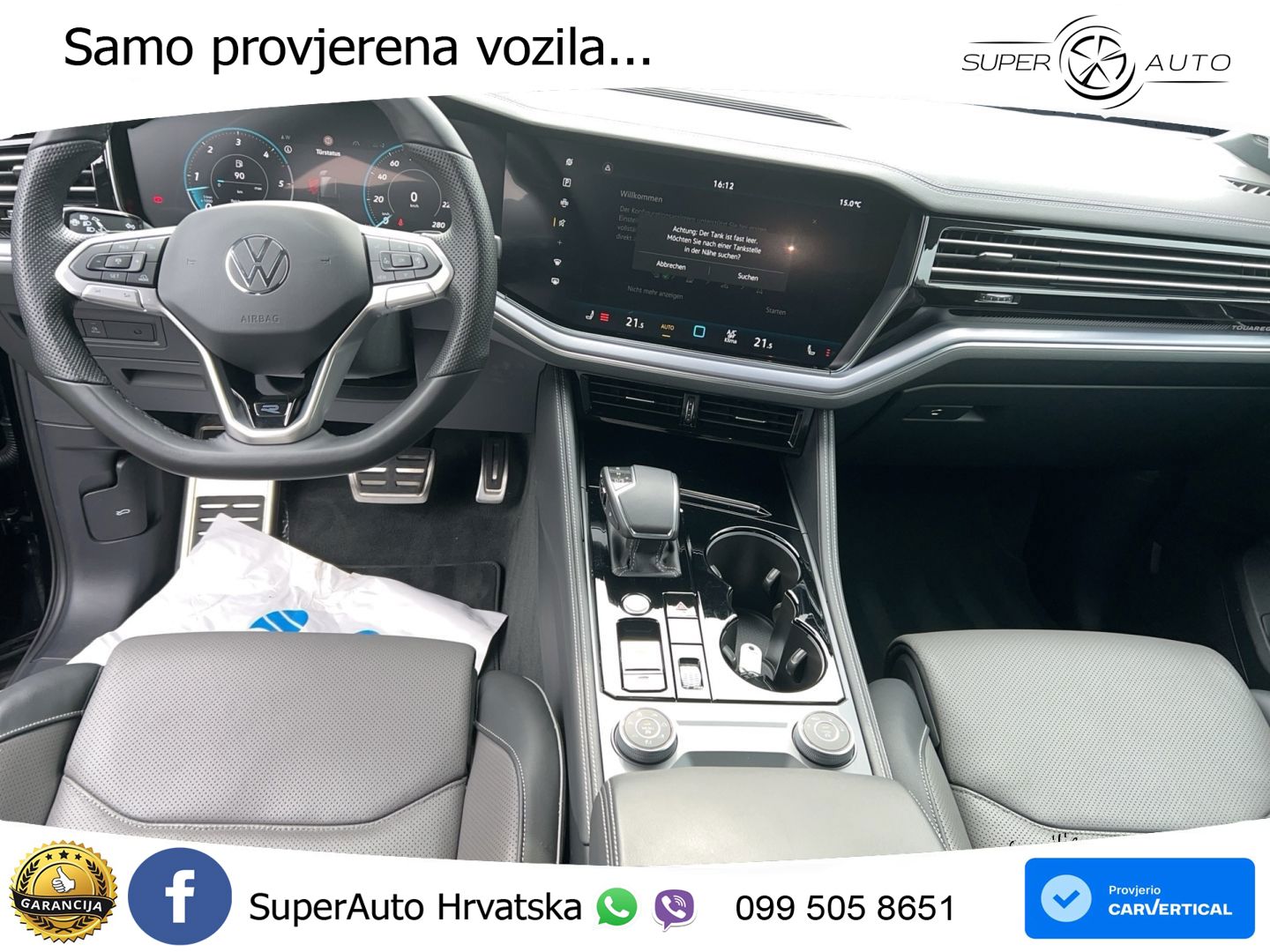 Volkswagen Touareg 3.0 V6 TDI (231 KS) 4MOTION Tiptronic ZRAČNI+ACC+4xGR SJED+KAM