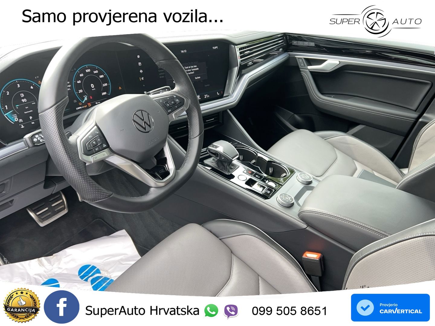 Volkswagen Touareg 3.0 V6 TDI (231 KS) 4MOTION Tiptronic ZRAČNI+ACC+4xGR SJED+KAM