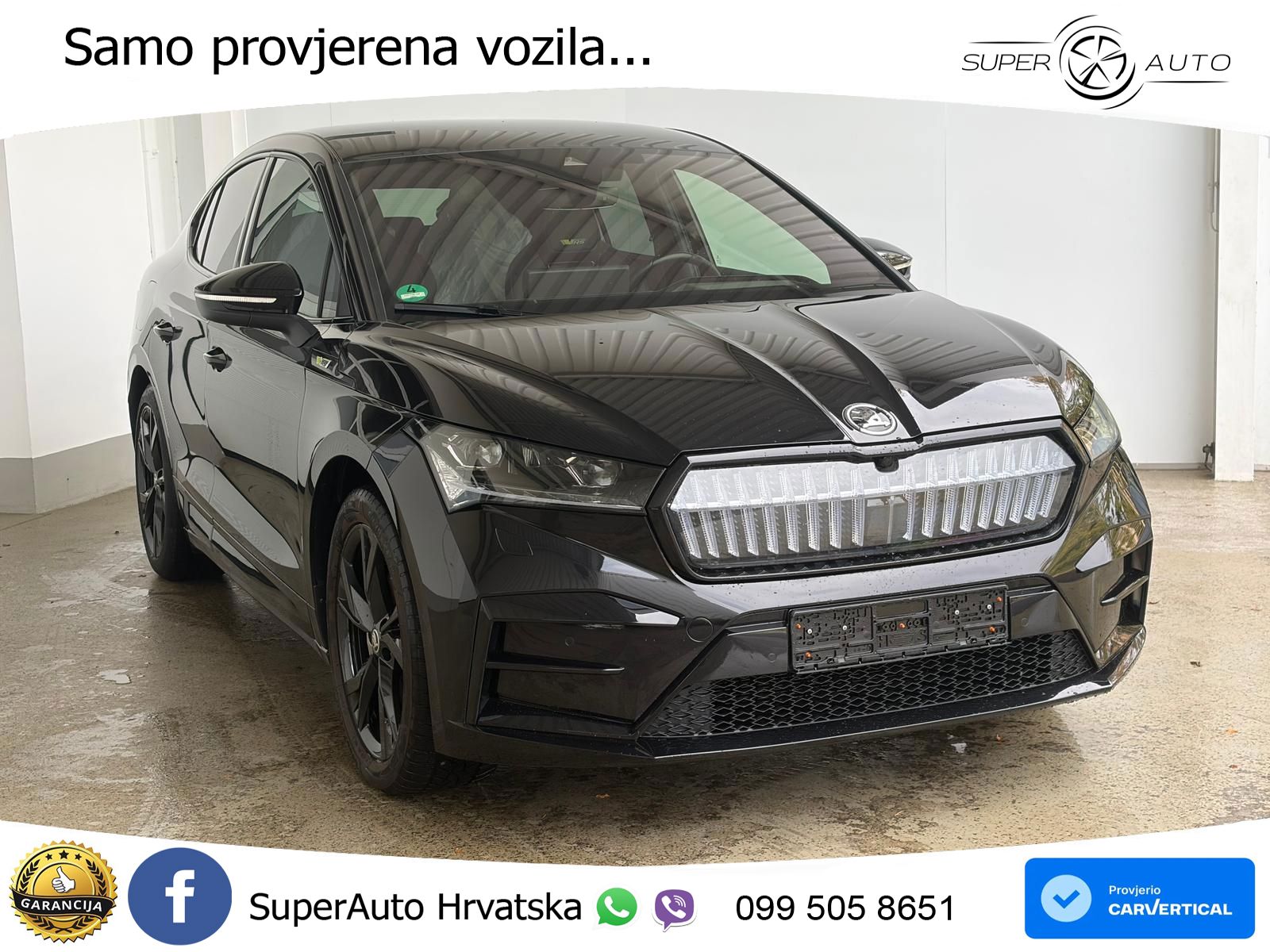 Škoda Enyaq iV RS 82 kWh (299 KS) AWD MATRIX+GR SJED+KAM