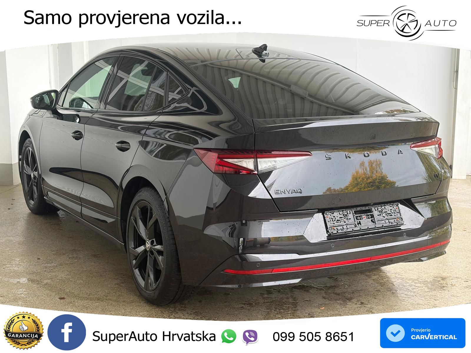 Škoda Enyaq iV RS 82 kWh (299 KS) AWD MATRIX+GR SJED+KAM