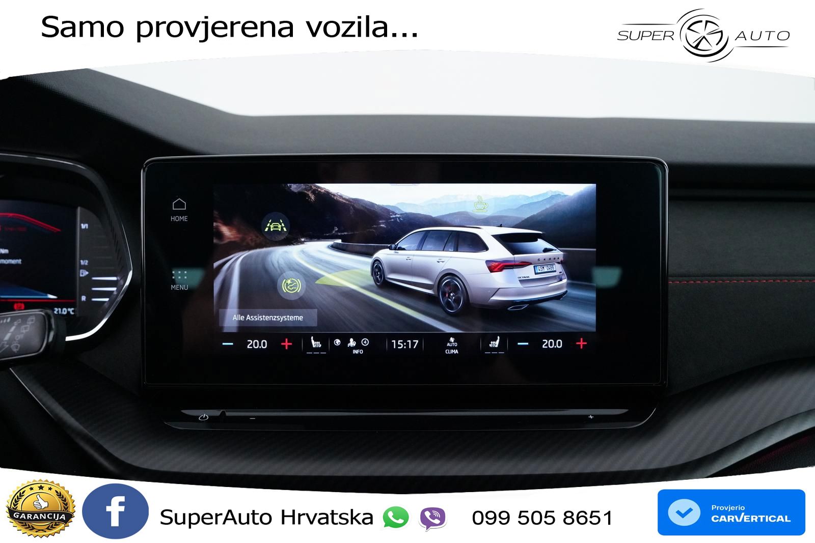 Škoda Octavia Combi RS 2.0 TSI (245 KS) DSG