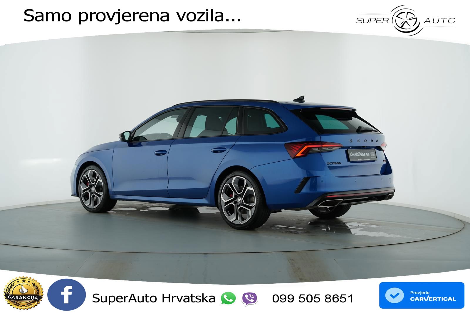 Škoda Octavia Combi RS 2.0 TSI (245 KS) DSG