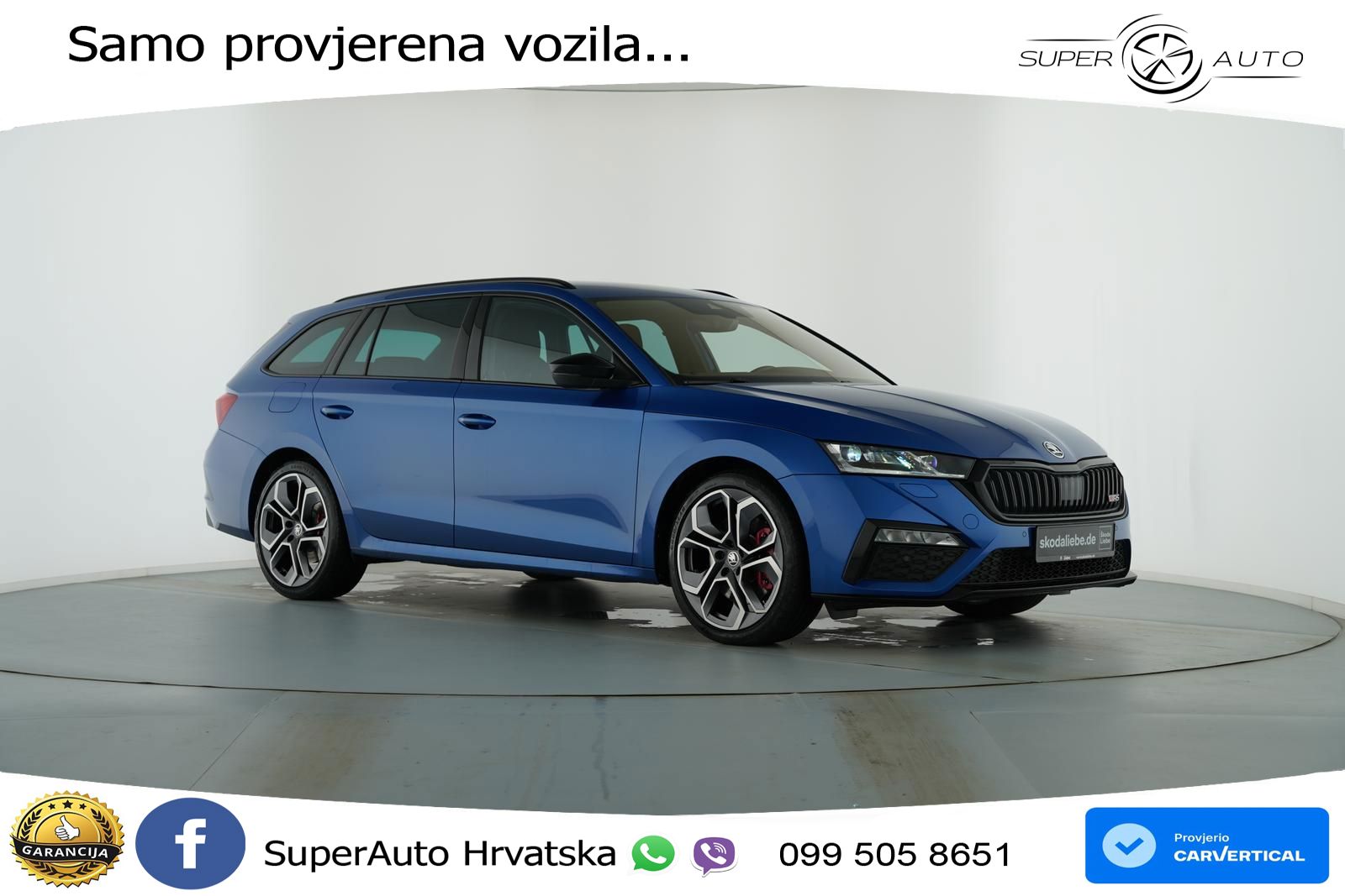 Škoda Octavia Combi RS 2.0 TSI (245 KS) DSG