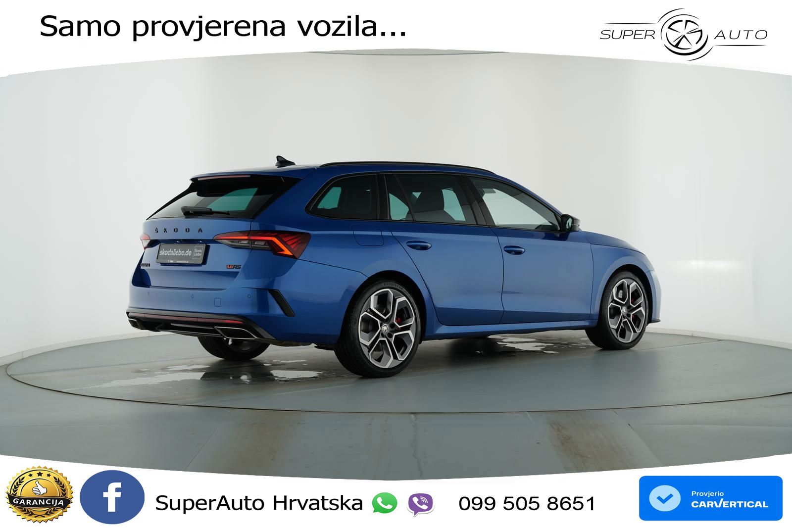 Škoda Octavia Combi RS 2.0 TSI (245 KS) DSG