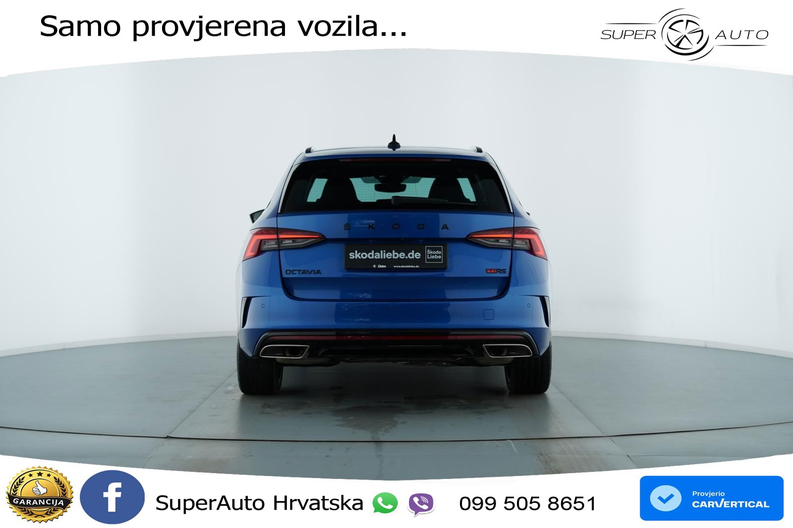 Škoda Octavia Combi RS 2.0 TSI (245 KS) DSG