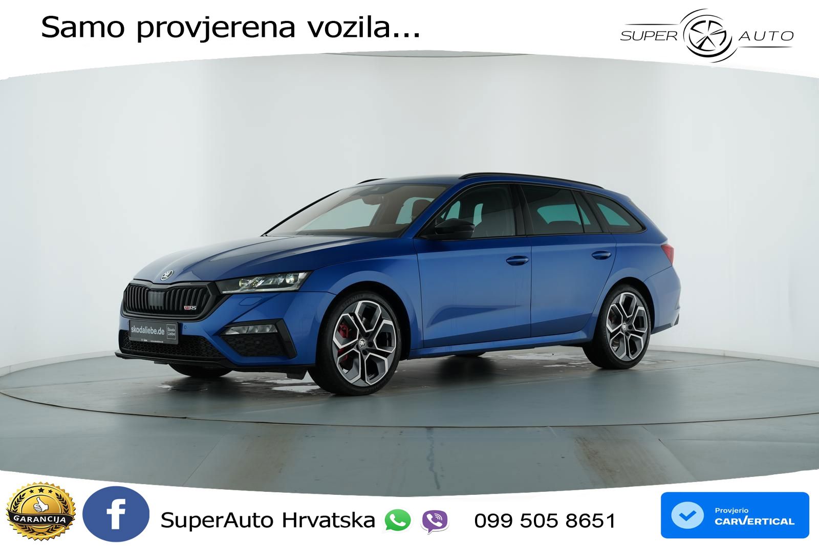 Škoda Octavia Combi RS 2.0 TSI (245 KS) DSG
