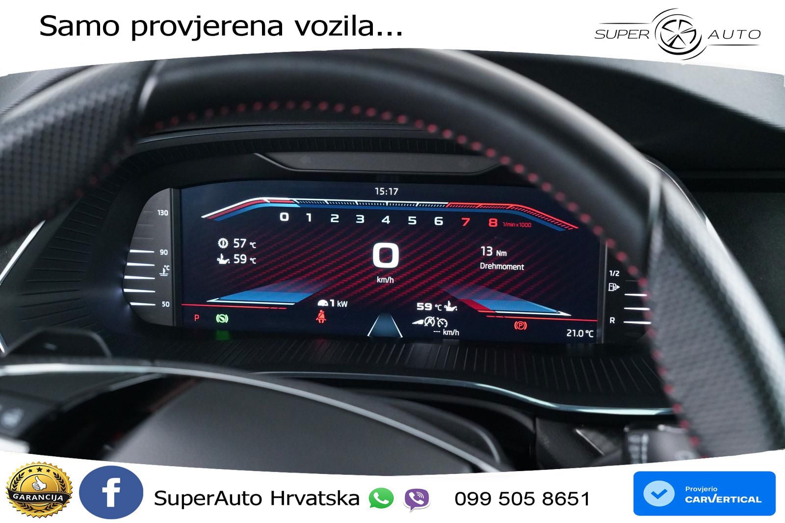 Škoda Octavia Combi RS 2.0 TSI (245 KS) DSG