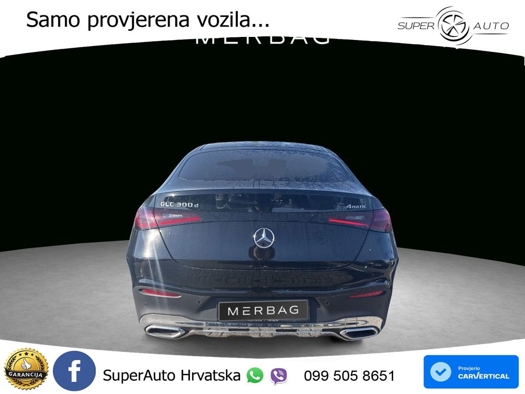 Mercedes GLC Coupe 300d (269 KS) 4MATIC 9G-TRONIC AMG LED+GR SJED+ACC