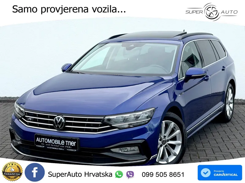 Volkswagen Passat Variant 2.0 TDI (200 KS) DSG R-Line LED+ACC