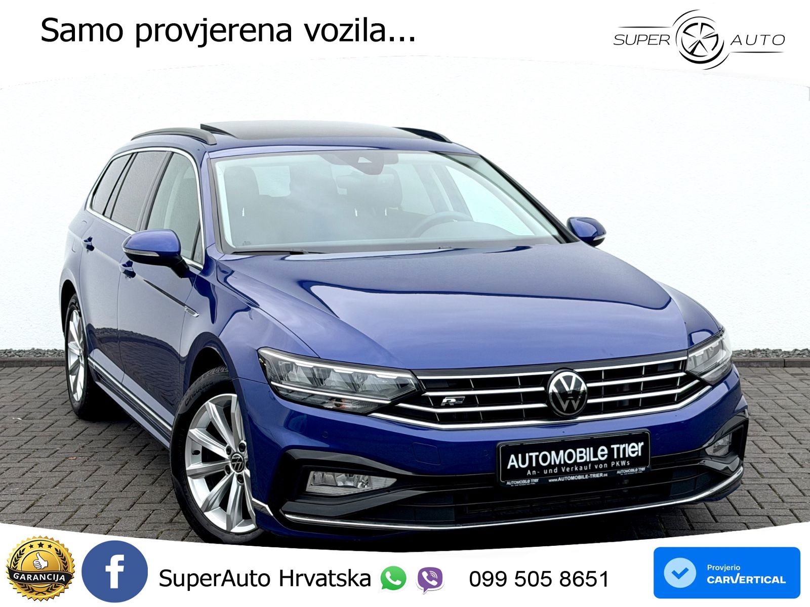 Volkswagen Passat Variant 2.0 TDI (200 KS) DSG R-Line LED+ACC