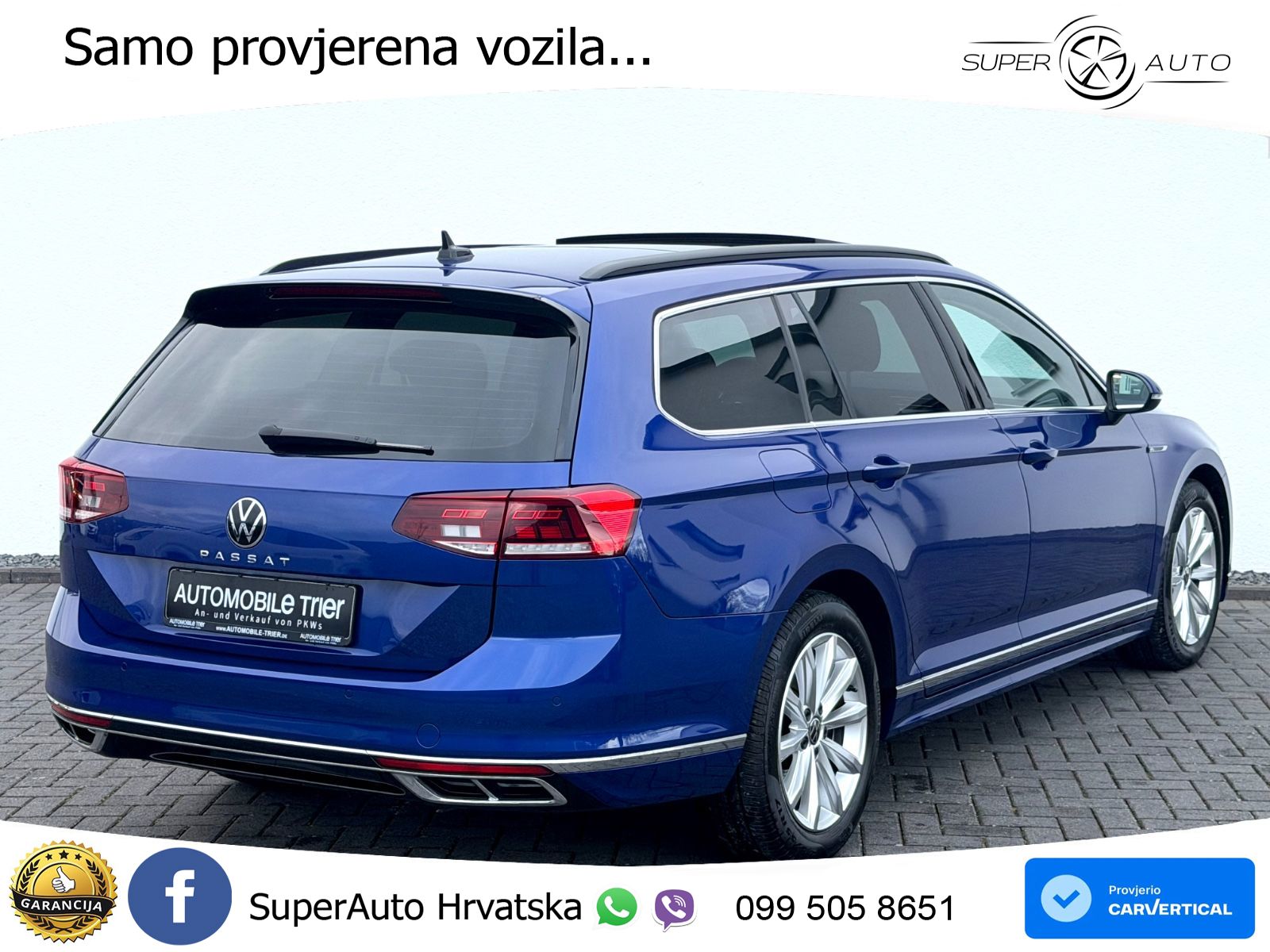 Volkswagen Passat Variant 2.0 TDI (200 KS) DSG R-Line LED+ACC
