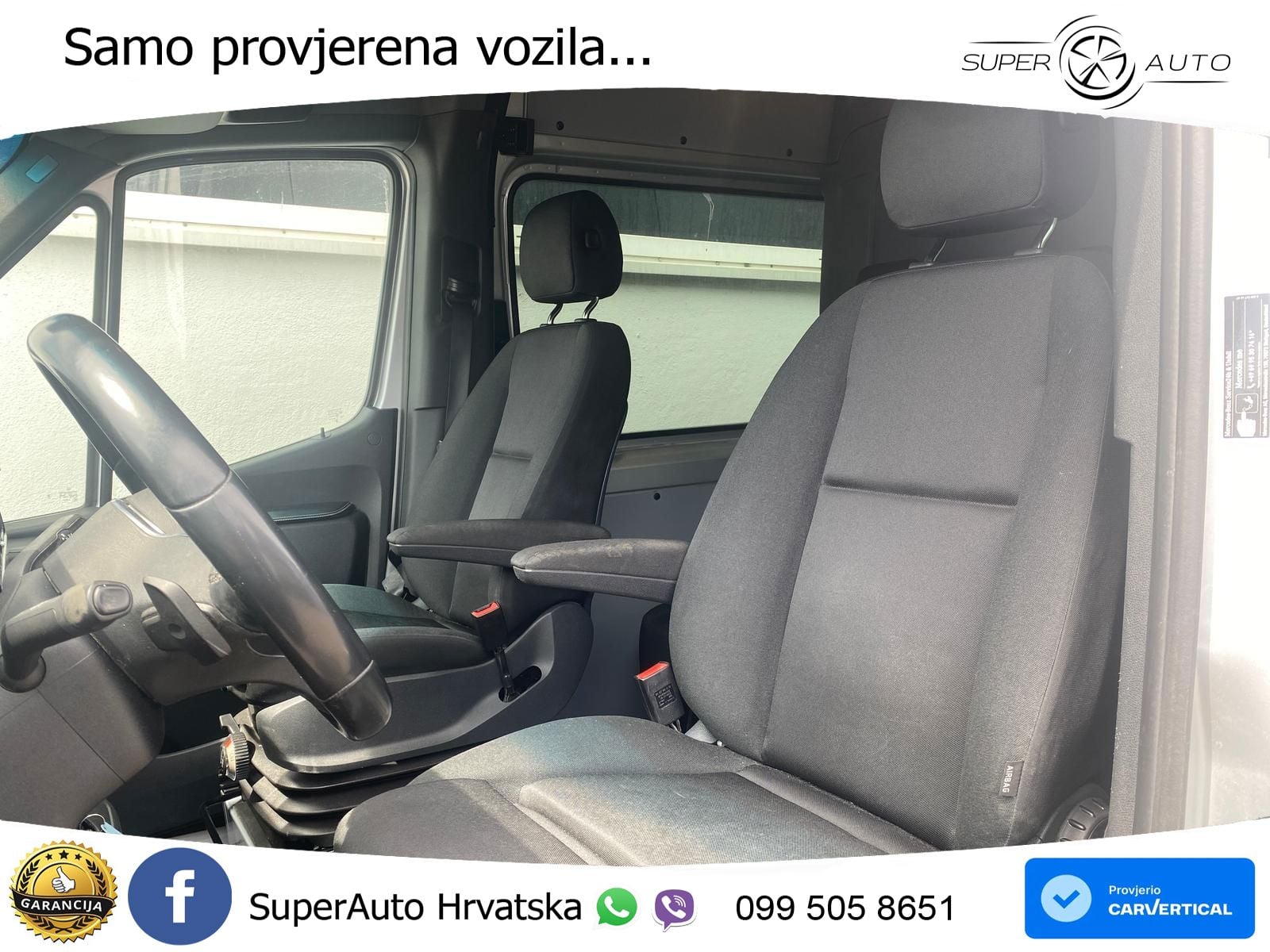Mercedes-Benz Sprinter 319 Mixto L3H2*5-Sitzer*LKW*LED*KAM*1Hd 190 KS