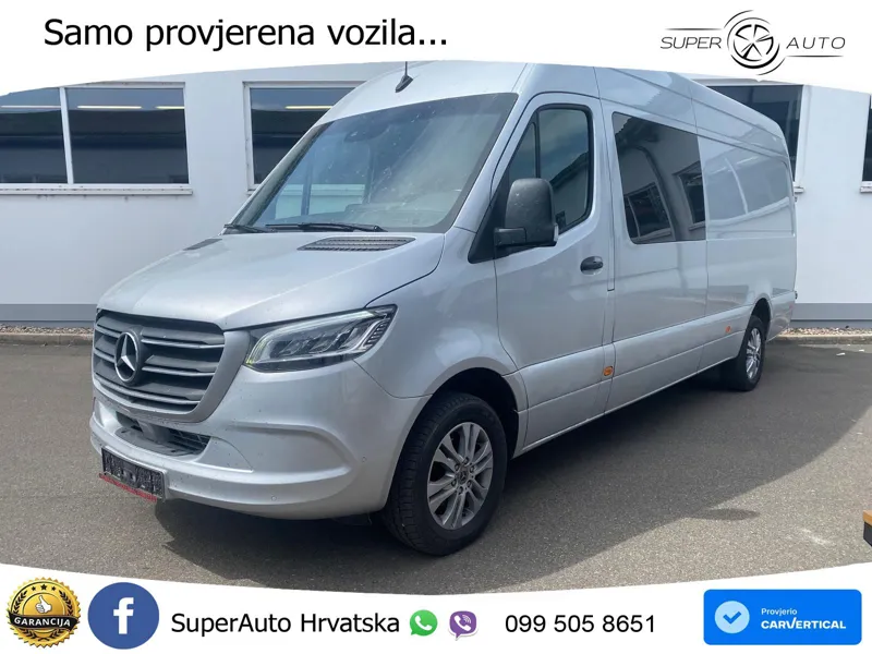 Mercedes-Benz Sprinter 319 Mixto L3H2*5-Sitzer*LKW*LED*KAM*1Hd 190 KS
