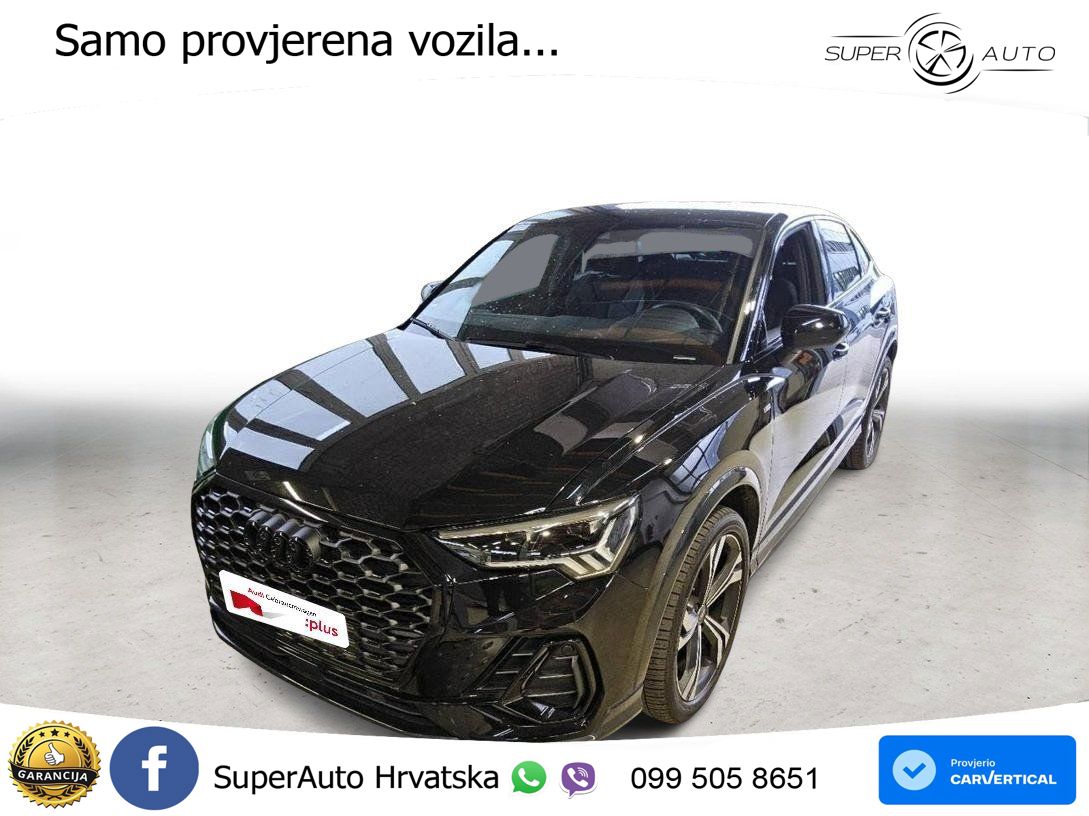 Audi Q3 II Sportback 35 TFSI (150 KS) S tronic S line MATRIX+GR SJED+KAM
