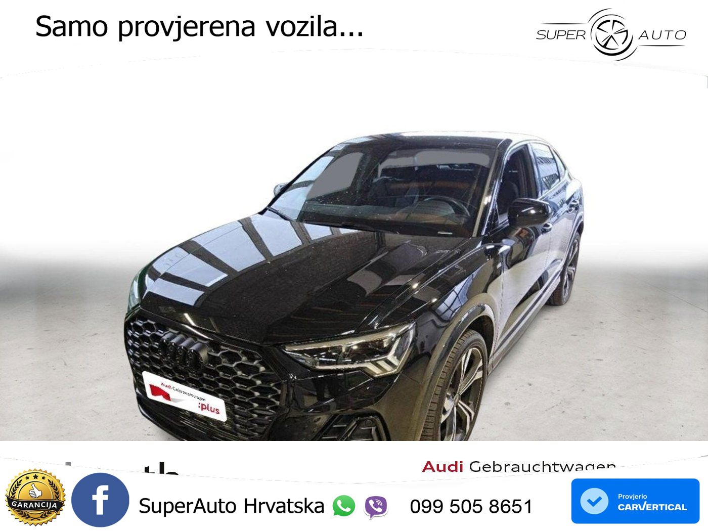 Audi Q3 II Sportback 35 TFSI (150 KS) S tronic S line MATRIX+GR SJED+KAM