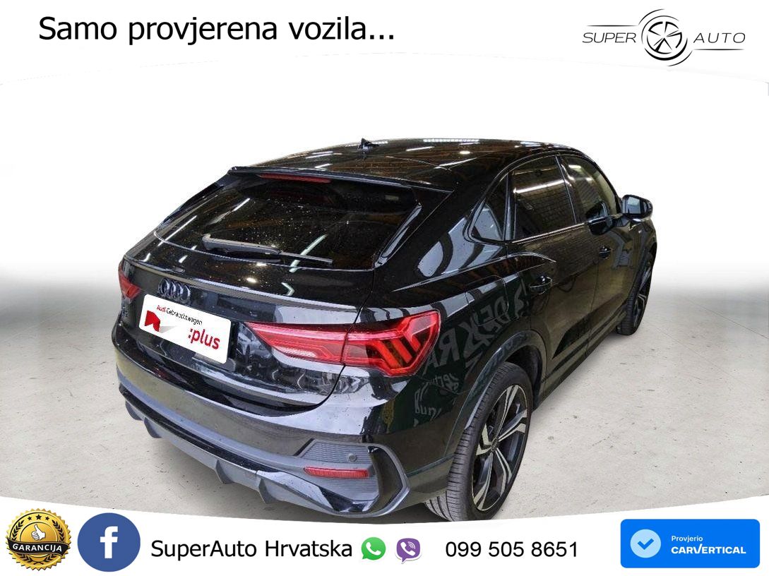 Audi Q3 II Sportback 35 TFSI (150 KS) S tronic S line MATRIX+GR SJED+KAM