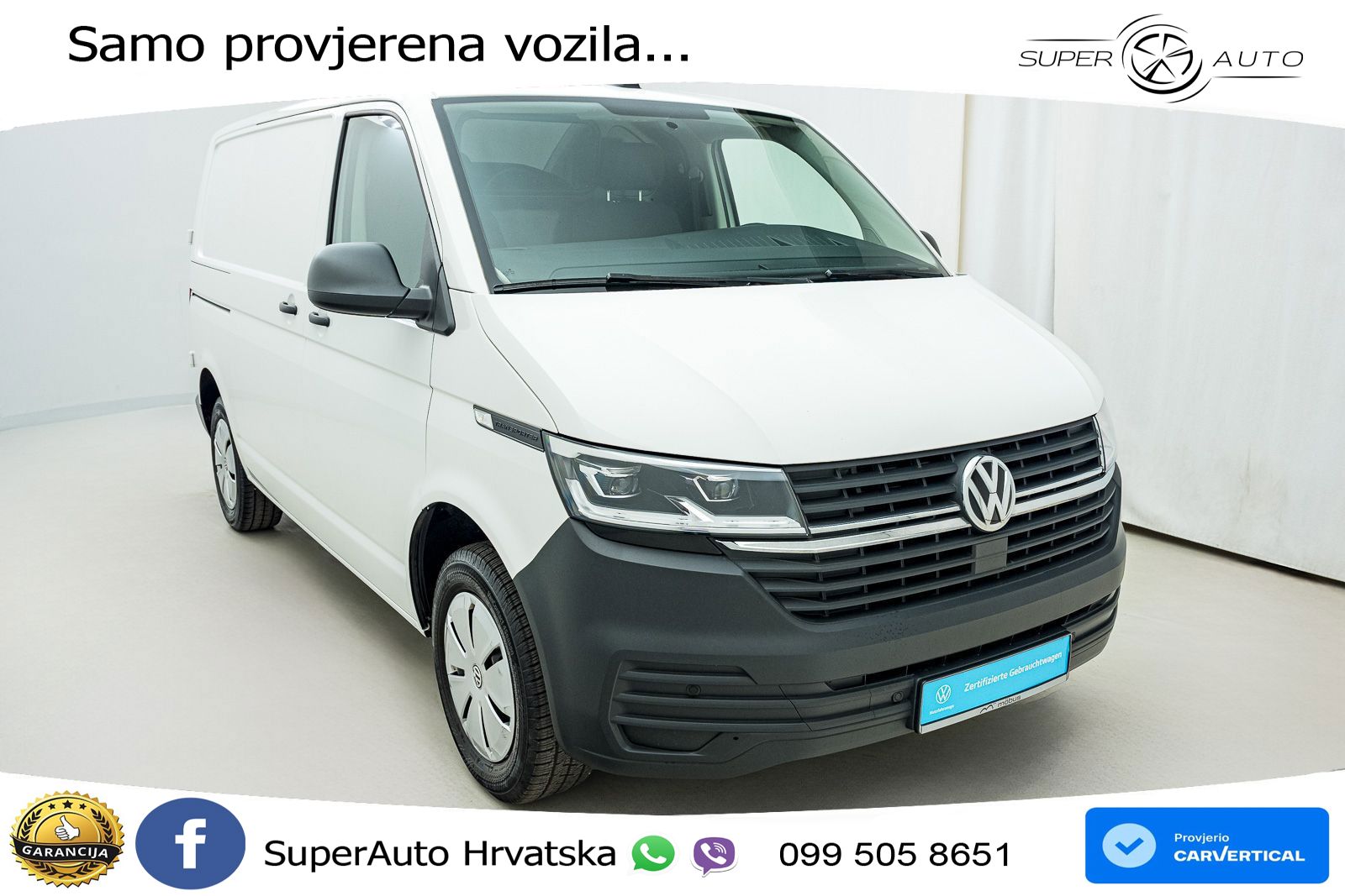 Volkswagen T6.1 Transporter Kasten 2.0 TDI L1H1 *NAVI*LED*A 90 KS