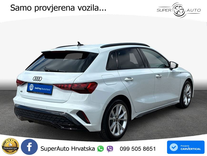 Audi A3 35 TFSI (150 KS) S tronic S line LED+GR SJED+ACC