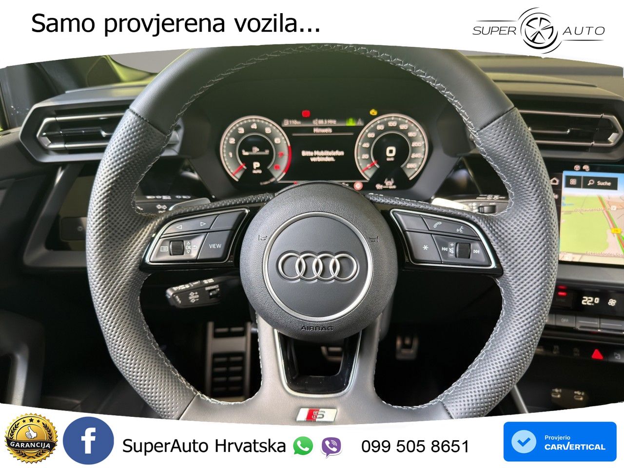 Audi A3 35 TFSI (150 KS) S tronic S line LED+GR SJED+ACC