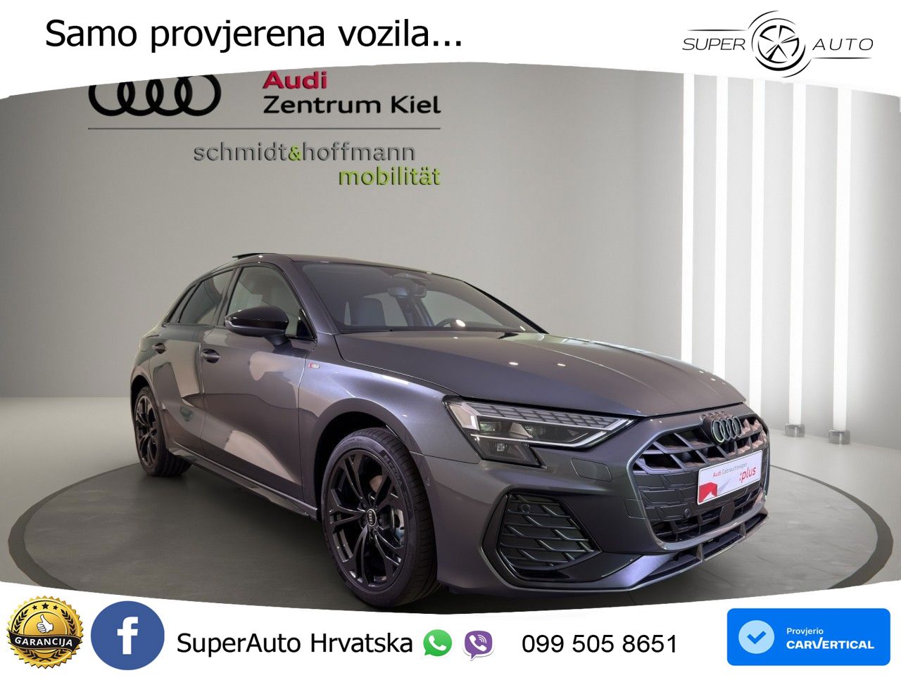 Audi A3 35 TFSI (150 KS) S tronic S line LED+GR SJED+ACC