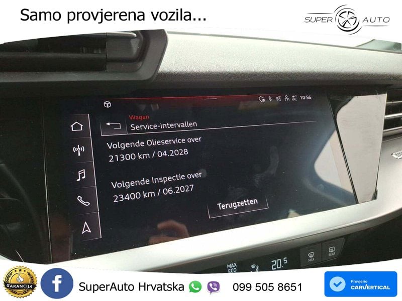 Audi A3 Limuzina 30 TDI (116 KS) LED+ACC