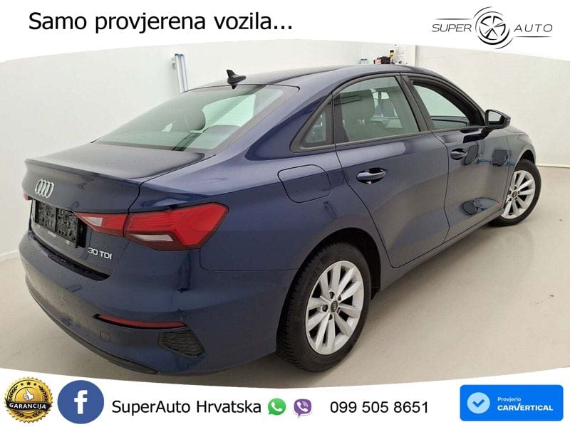 Audi A3 Limuzina 30 TDI (116 KS) LED+ACC