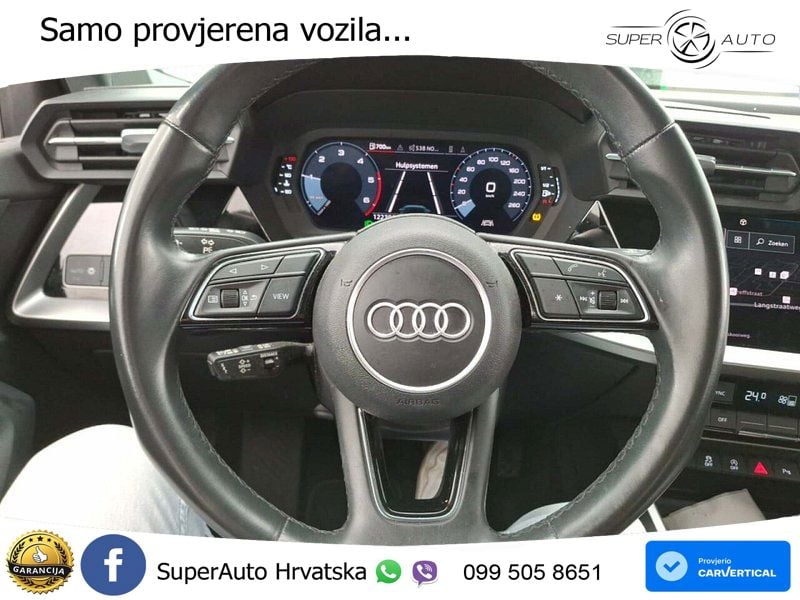 Audi A3 Limuzina 30 TDI (116 KS) LED+ACC