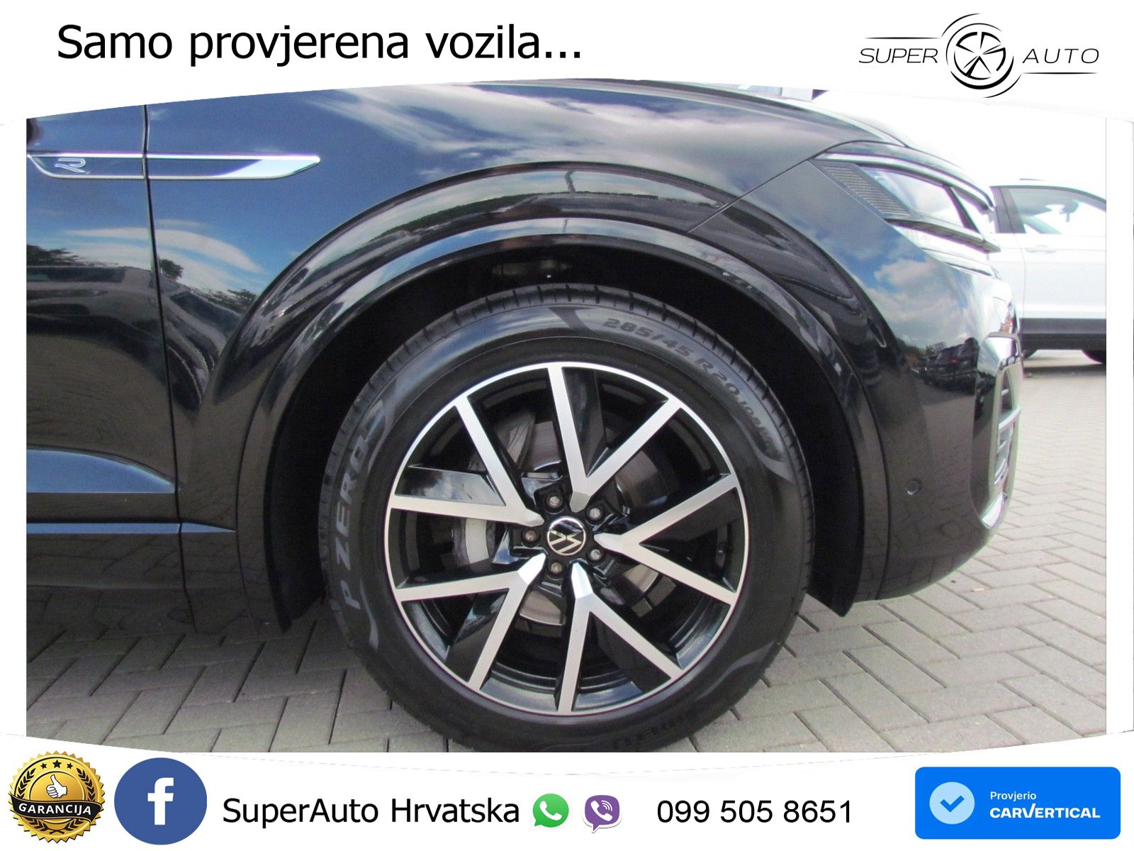 Volkswagen Touareg 3.0 V6 TDI (286 KS) 4MOTION Tiptronic R-Line ZRAČNI+ACC+GR SJED+KAM