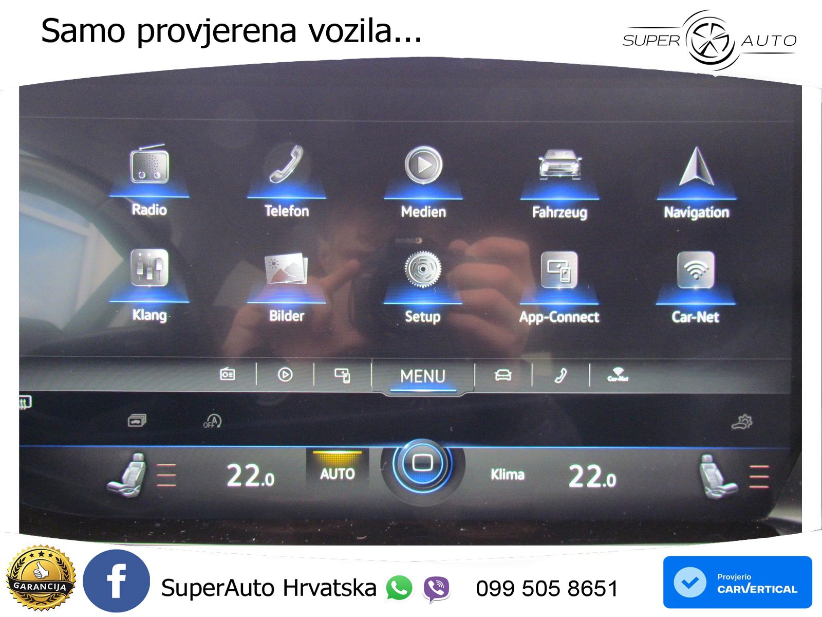 Volkswagen Touareg 3.0 V6 TDI (286 KS) 4MOTION Tiptronic R-Line ZRAČNI+ACC+GR SJED+KAM