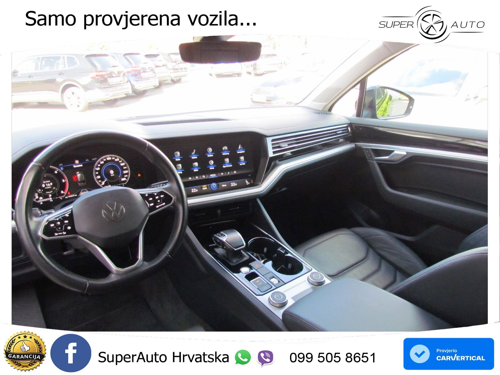 Volkswagen Touareg 3.0 V6 TDI (286 KS) 4MOTION Tiptronic R-Line ZRAČNI+ACC+GR SJED+KAM