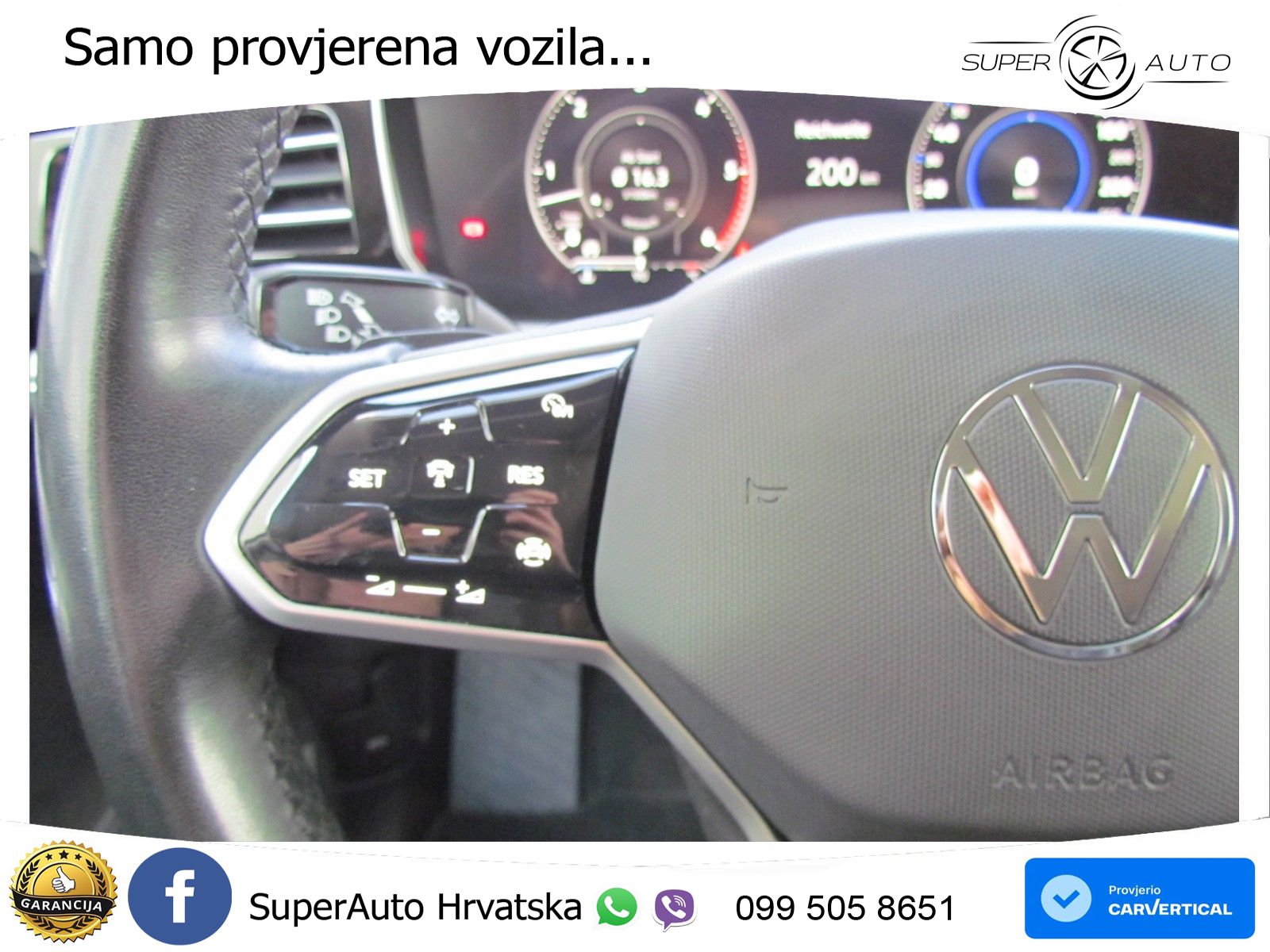 Volkswagen Touareg 3.0 V6 TDI (286 KS) 4MOTION Tiptronic R-Line ZRAČNI+ACC+GR SJED+KAM