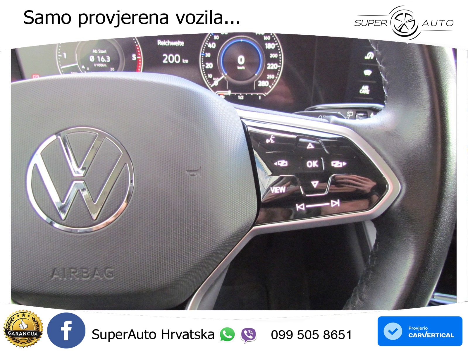 Volkswagen Touareg 3.0 V6 TDI (286 KS) 4MOTION Tiptronic R-Line ZRAČNI+ACC+GR SJED+KAM