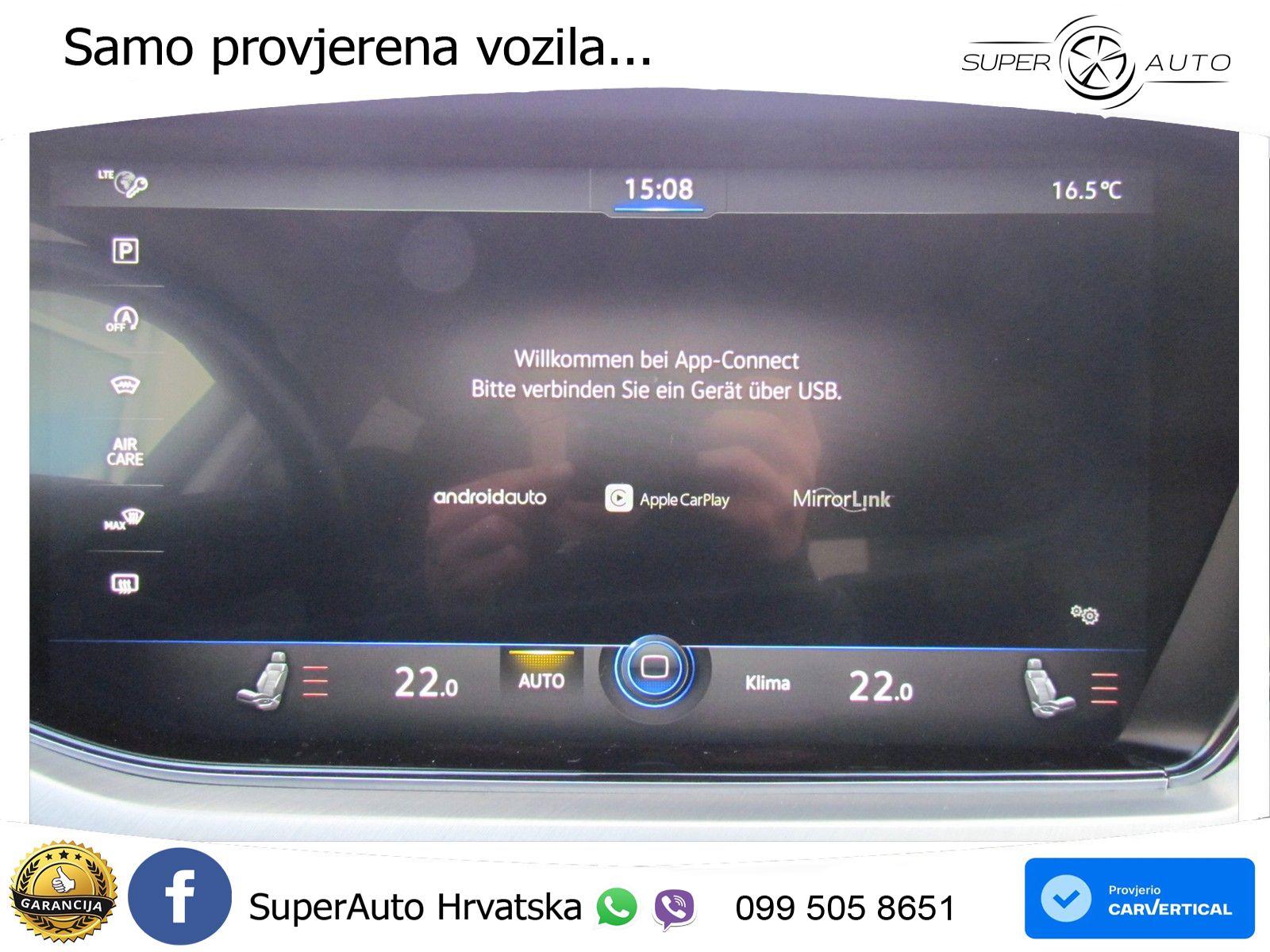 Volkswagen Touareg 3.0 V6 TDI (286 KS) 4MOTION Tiptronic R-Line ZRAČNI+ACC+GR SJED+KAM