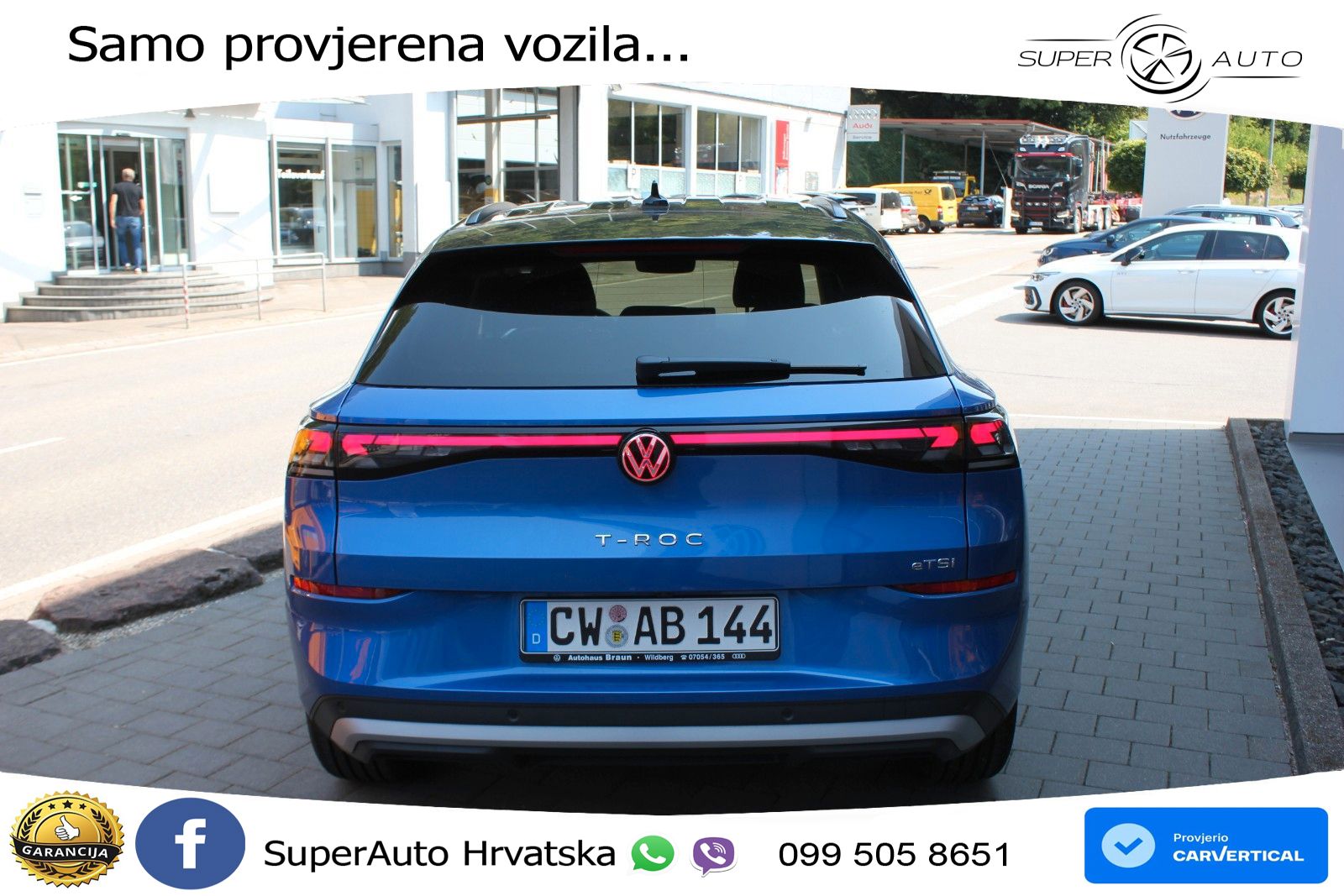 Volkswagen T-Roc II 1.5 eTSI (150 KS)  DSG LED+GR SJED+ACC