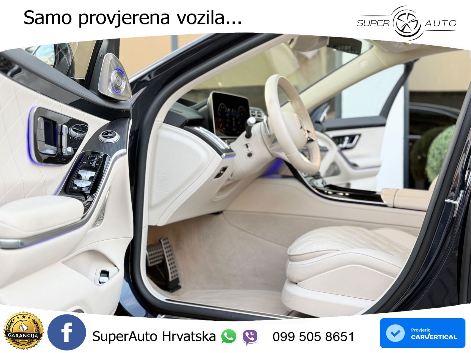 Mercedes S 580 V8 (503 KS) EQ Boost 4MATIC 9G-TRONIC AMG ACC+HEAD+4xGR SJED+360+PANO