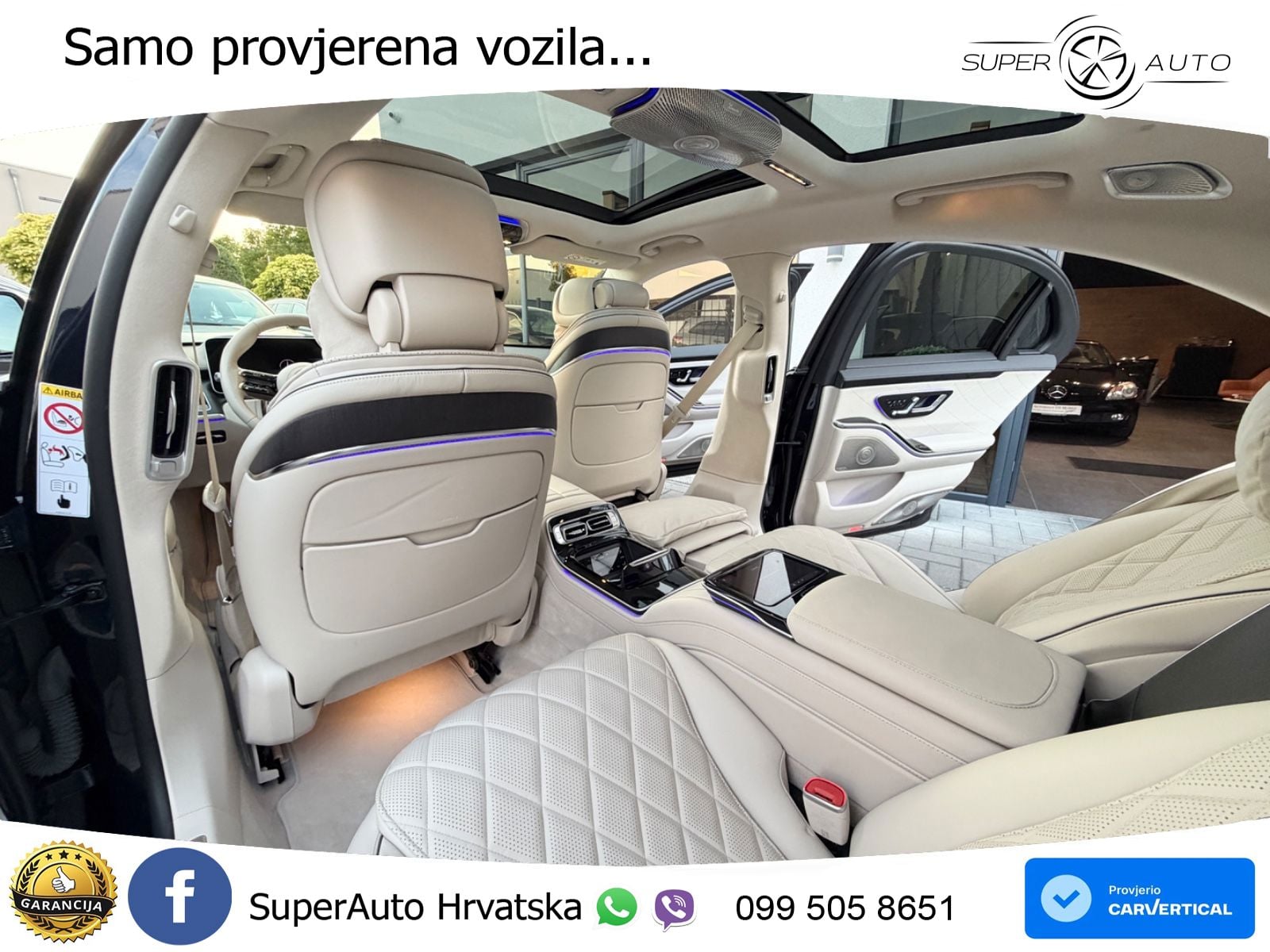 Mercedes S 580 V8 (503 KS) EQ Boost 4MATIC 9G-TRONIC AMG ACC+HEAD+4xGR SJED+360+PANO