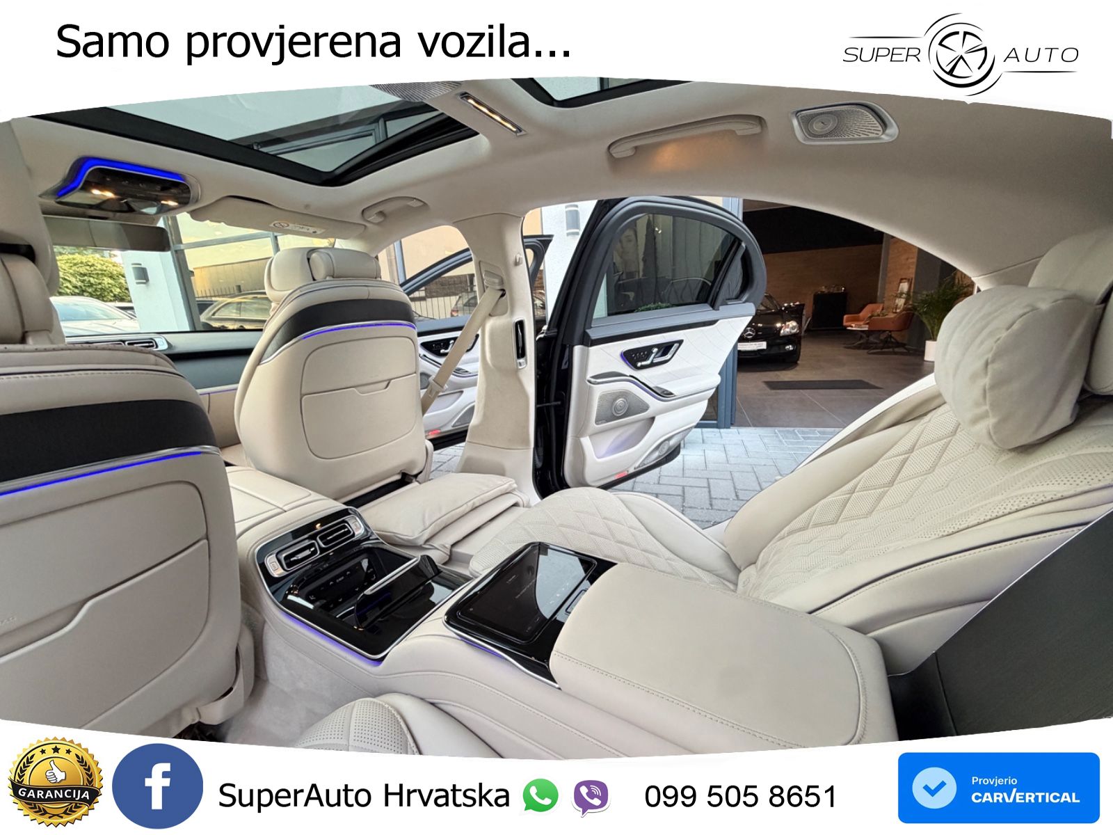 Mercedes S 580 V8 (503 KS) EQ Boost 4MATIC 9G-TRONIC AMG ACC+HEAD+4xGR SJED+360+PANO
