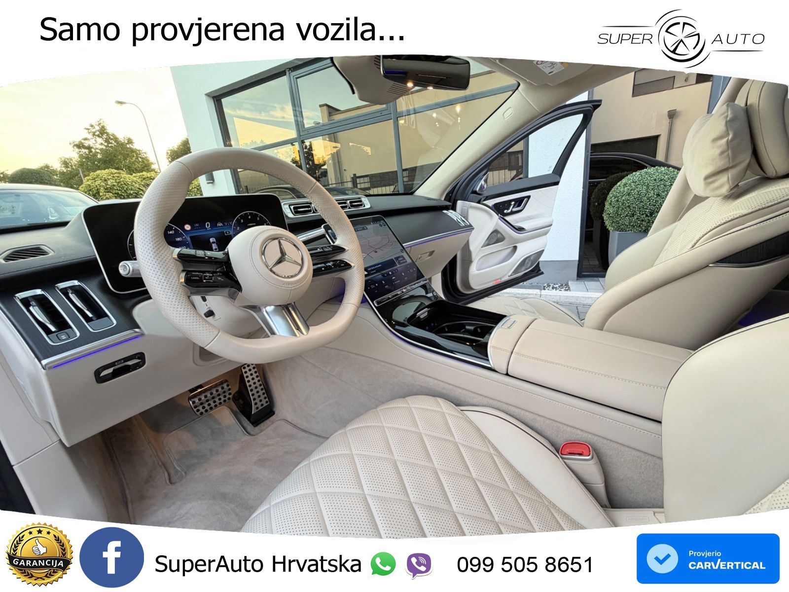 Mercedes S 580 V8 (503 KS) EQ Boost 4MATIC 9G-TRONIC AMG ACC+HEAD+4xGR SJED+360+PANO