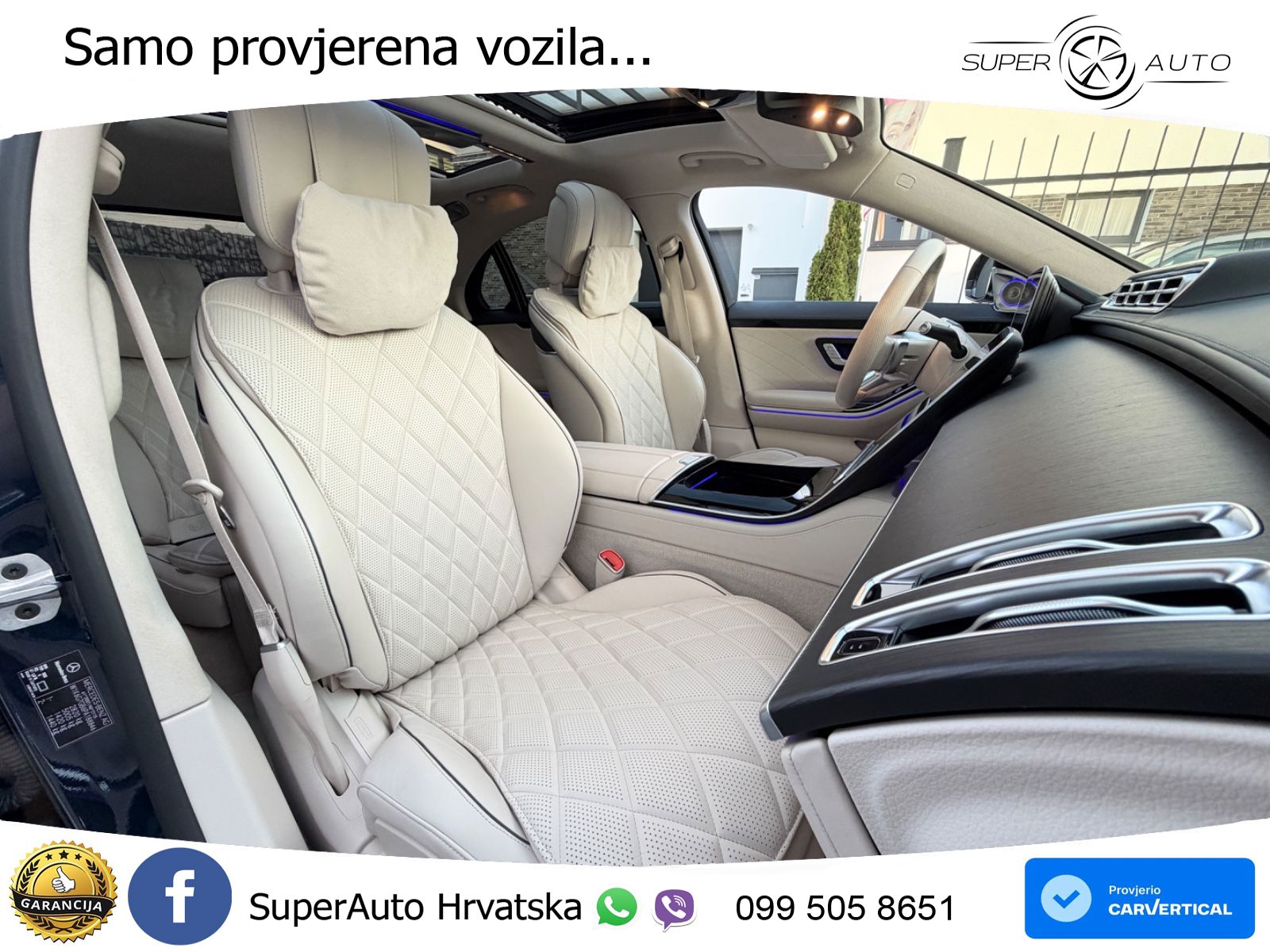 Mercedes S 580 V8 (503 KS) EQ Boost 4MATIC 9G-TRONIC AMG ACC+HEAD+4xGR SJED+360+PANO