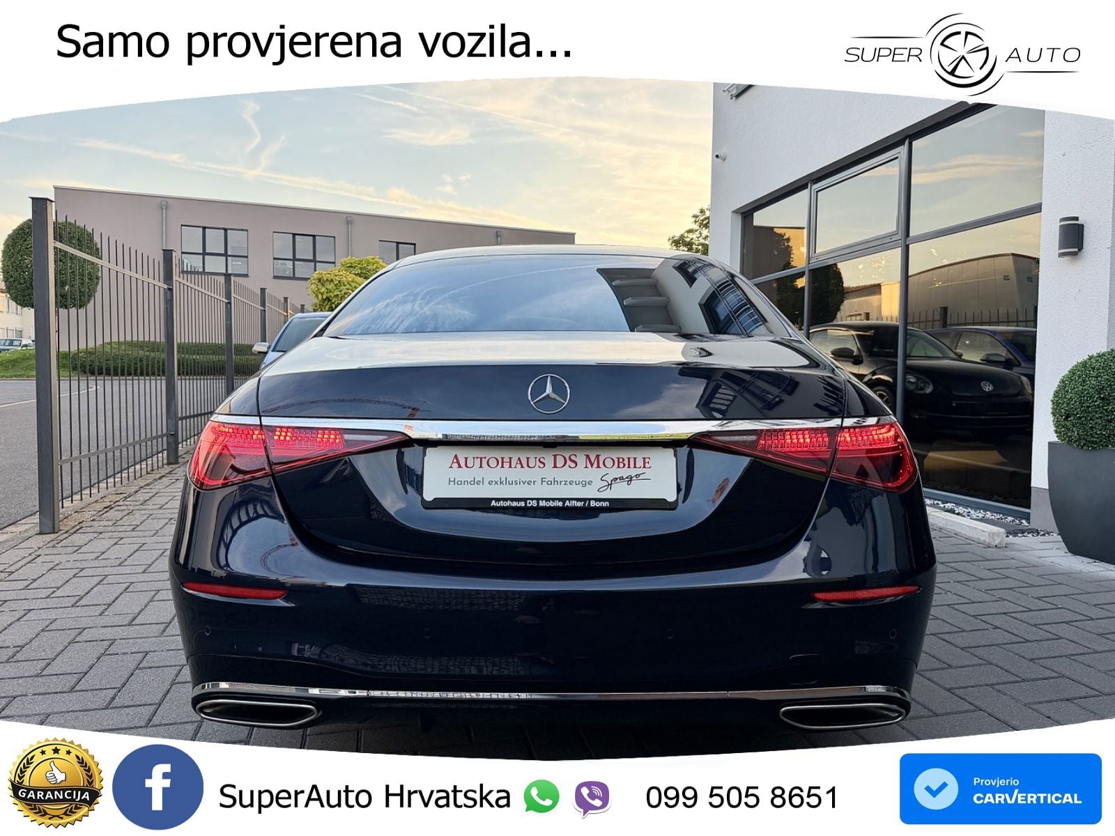 Mercedes S 580 V8 (503 KS) EQ Boost 4MATIC 9G-TRONIC AMG ACC+HEAD+4xGR SJED+360+PANO